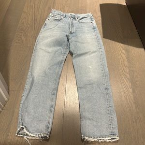 Agolde straight leg jeans
